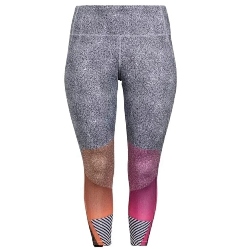 ADIDAS X PELOTON 7/8 LENGTH HEAT.RDY TIGHTS (Plus Size)Size 2X-Preowned